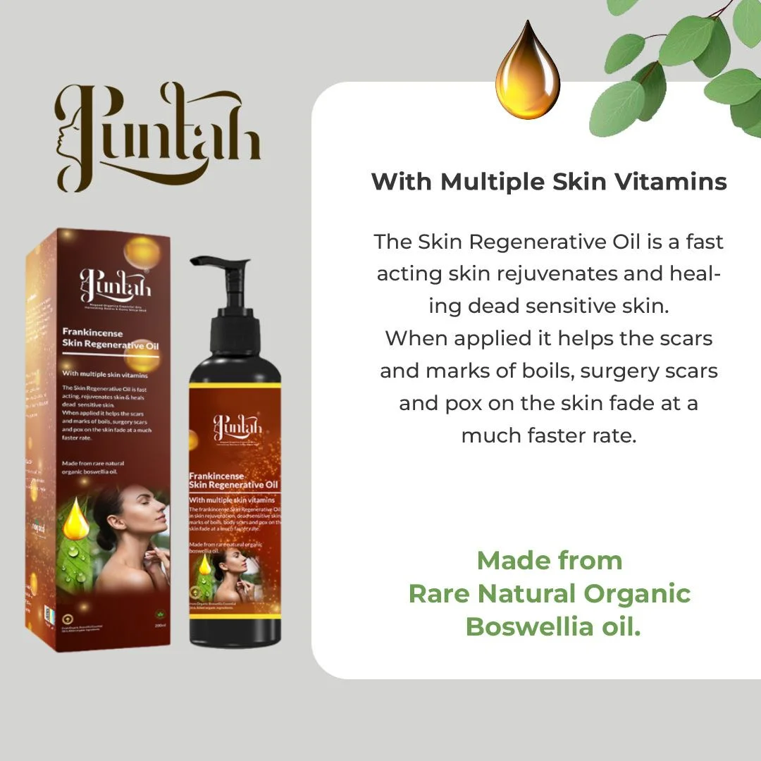 Frankincense Skin Regenerative Oil - Nagaad